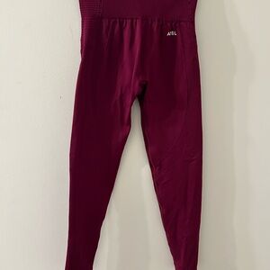 AYBL leggings raspberry red